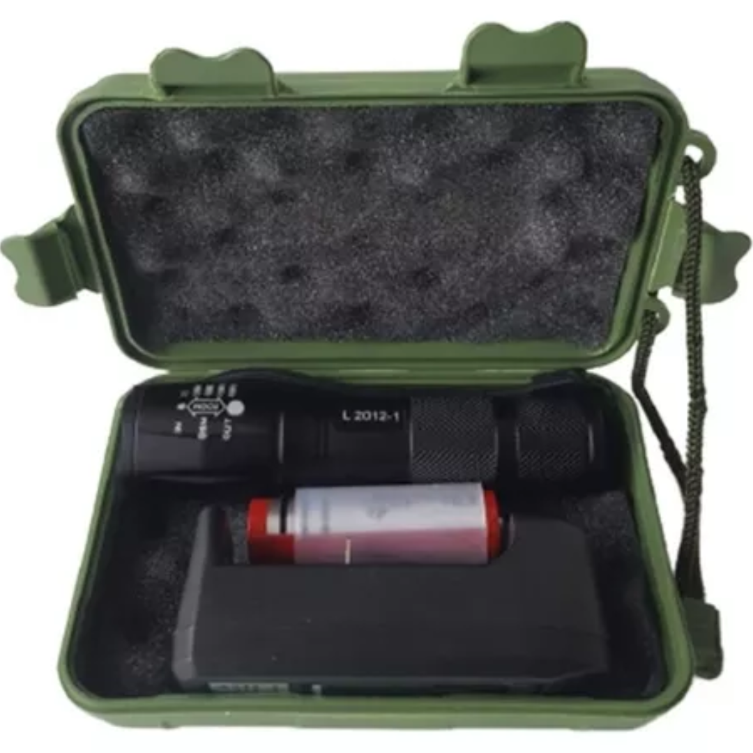 Linterna Recargable Luz Led