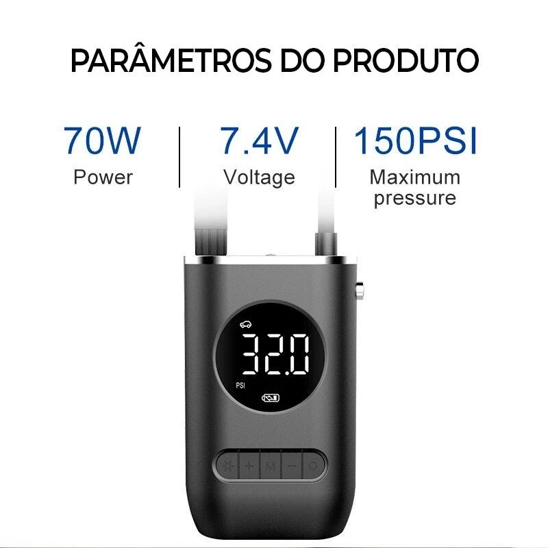 COMPRESOR DE AIRE PORTÁTIL