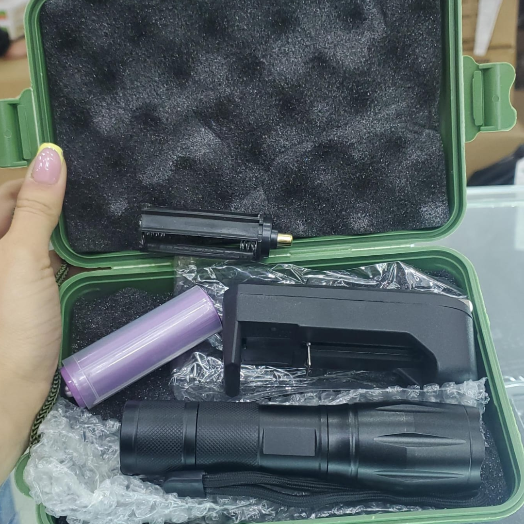 Linterna Recargable Luz Led