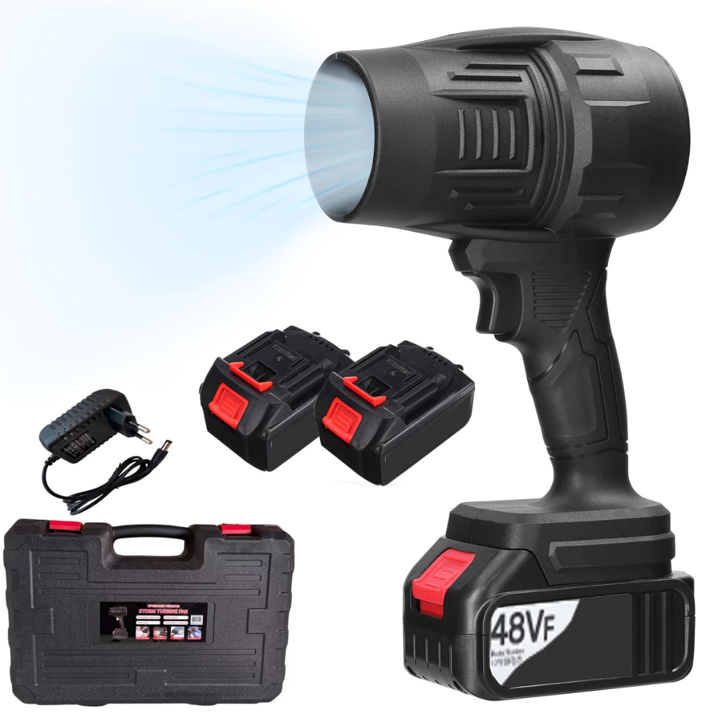 Soplador turbo portátil recargable
